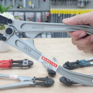 Bolt Cutters Aluminum Handles BCA are manufactured by MCC Japan, designed for professional applications demanding reliable cutting with lightweight handling.
