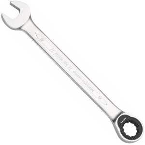Combination spanner ELORA 204- with ring ratchet straight version