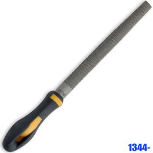 1344- Series Half round rasp, cut Bastard-Second, blade length 200-250mm