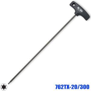 762-TX Series Torx®-key with t-handle, extra long, size 20-30mm
