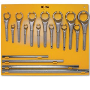 85S Series Construction ring spanner-set, according to DIN 475