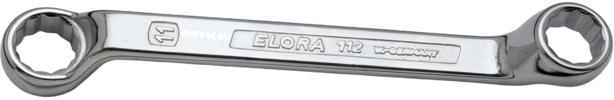 Double-ended ring spanner ELORA 112 short version, Germany
