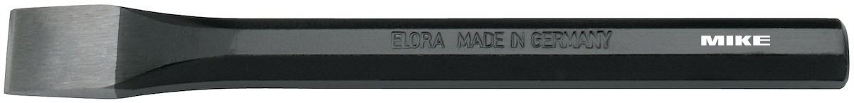 Flat chisel ELORA 262, octagonal for metal work