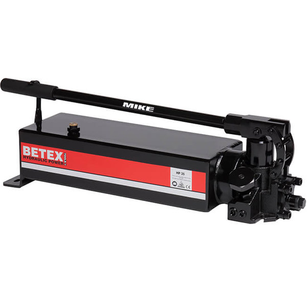 Steel hand pumps BETEX HP35, heavy-duty, 3.5 liter, 700 bar