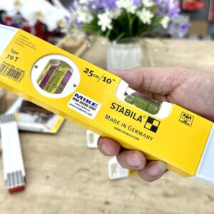 Stabila Type 70 T 25 cm spirit level with coated measuring surface