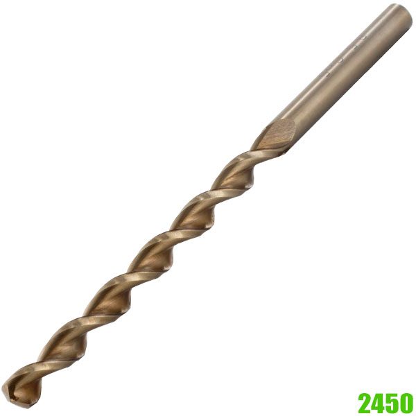 2450 Twist drill made of cobalt alloyed HSS-G, acc. to DIN 340