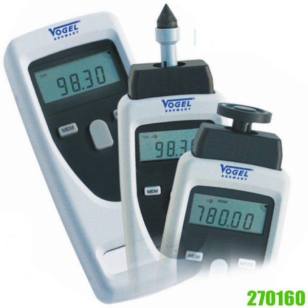 270160 Electr. Digital Hand Tachometer. VOGEL Germany