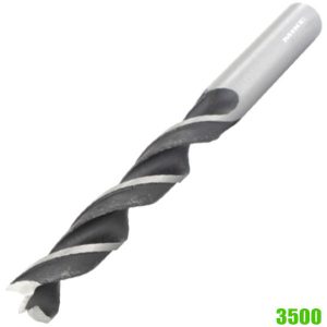 3500 Brad Point Drill Bit, CV. Chrome vanadium steel