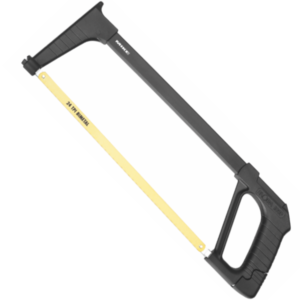 Hacksaw frame Elora 189-P, metal saw blade, plastic handle