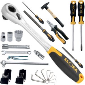 WS-1A Tool assortment, 64 inch tools. Elora Germany