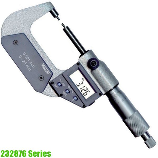 232876 Series Electr. Digital Micrometer DIN 863, special design