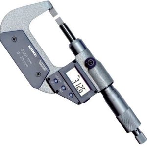 Digital Micrometer IP40 to measure small penetrations, grooves
