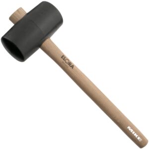 Rubber mallet ELORA 1620, non-marring striking tool