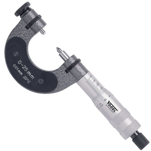 2304 Series Micrometer for external threads 0 - 300mm,  DIN 863