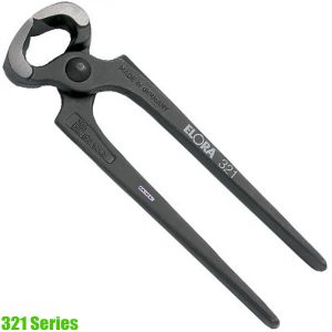 321 Series Carpenter's pincer 160-230mm, according to DIN ISO 9243 form A