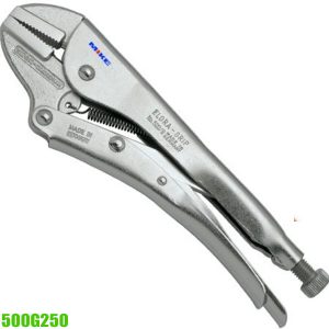 500G250 grip plier, straight jaws 10 inch. Span width 40mm