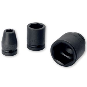 790 Series Impact socket 1/2", hexagon, special steel, phosphated