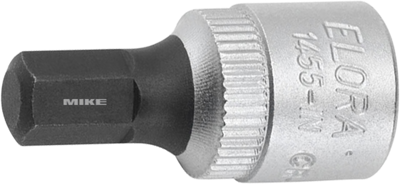 Screwdriver socket 1/4″ ELORA 1455-IN, for inside hexagon screws