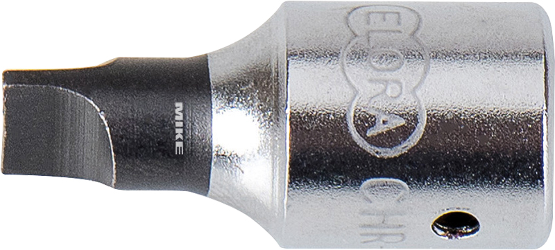 Screwdriver socket 1/4″ ELORA 1455-IS, for plain slotted screws