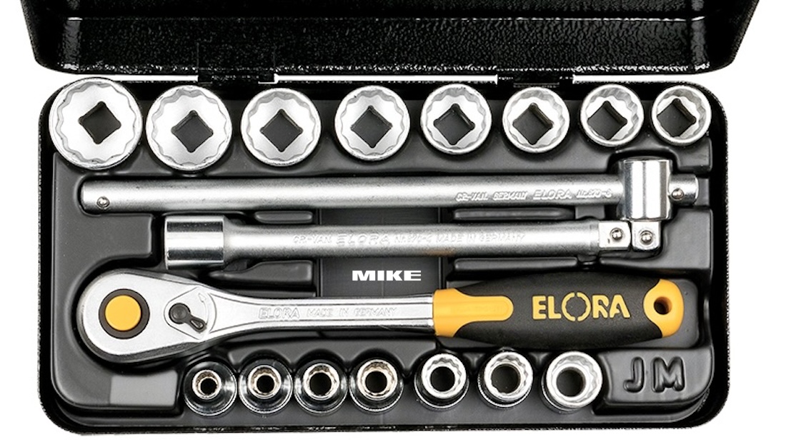 Socket set ELORA 870-J made in Germany