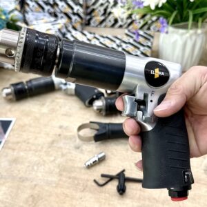 ELORA 5005 Pneumatic Drill, Ergonomic Grip, 13 mm Chuck Capacity