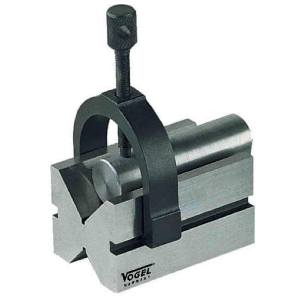 33300 Series V-Block with Clamp, for clamping cylindrical pieces