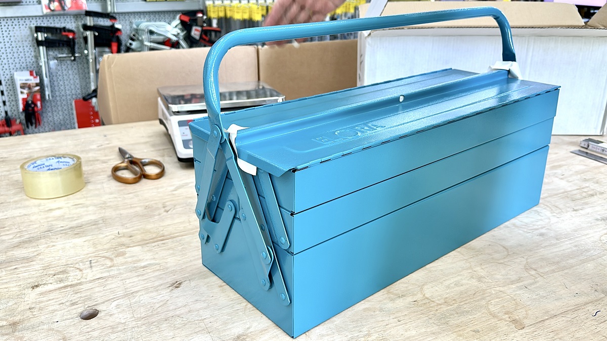 Cantilever tool box with 5 trays elora 800l/810L, empty
