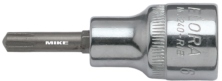 Screwdriver socket 1/2″ 3240-RIB, for RIBE®-CV-screws, Elora Germany