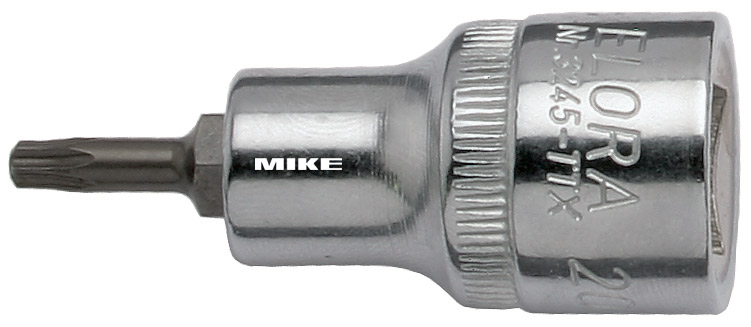 Screwdriver socket 1/2″ 3245-TTX, for Inside-TORX® safety screws, Elora Germany