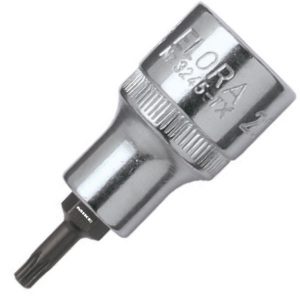 Screwdriver socket 1:2 ELORA 3245-TX for inside TORX® screws