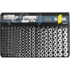 Socket display dispenser ELORA 770-LSP1A, square driver 1/2inch