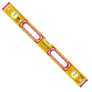 Spirit level STABILA Type 196-2 incorporates one horizontal and two vertical vials within a high-precision frame to support multi-axis leveling across construction disciplines.