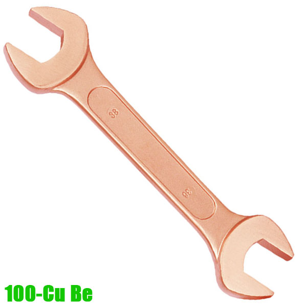 100-Cu Be Double Open Ended Spanner, Copper Beryllium Cu Be