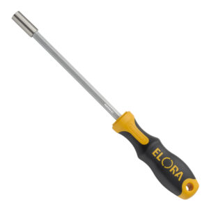 Hand bit holder 1/4", bit lock with permanent magnet ELORA 3415