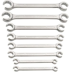 121S8M Open ring spanner set 8 PCS. Made in Germany