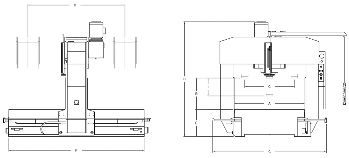 BETEX PFPE TL150 220 300 - Dimensions