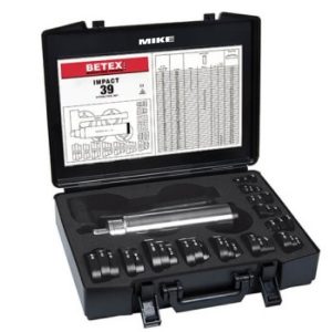 BETEX impact 39 fitting tool set designed for the cold mounting