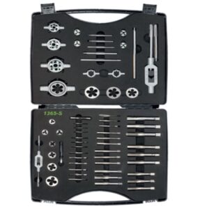 Thread cutting assortment ELORA 1365-S, HSS 61 pcs from M3–M20