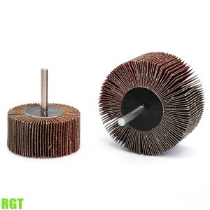 RGT Aluminium oxide shaft-mounted cloth wheels grit 40-120 Fervi