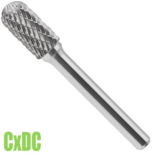 CxDC Diamond cut Tungsten Carbide Rotary Burrs Ø3-25mm FERVI