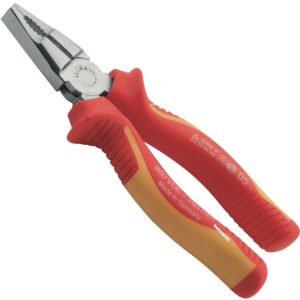 ELORA 960 combination pliers with VDE 1000V insulated handles.