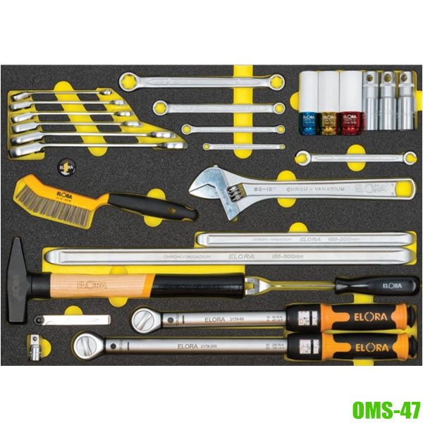 OMS-47 Module-automotive-tire and brake assortment for tool cabinets