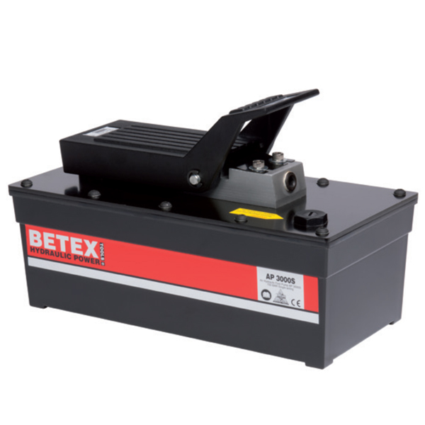 Air foot pumps Betex AP3000S oil cap. 2500cm3 single acting