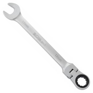 Combination spanner with joint-ring ratchet ELORA 204-R