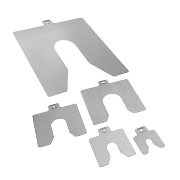 Solid stainless steel shims BETEX B075