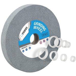 The Fervi MGx CORUNDUM Grinding Wheel comes in a range of grit sizes from G36 to G80