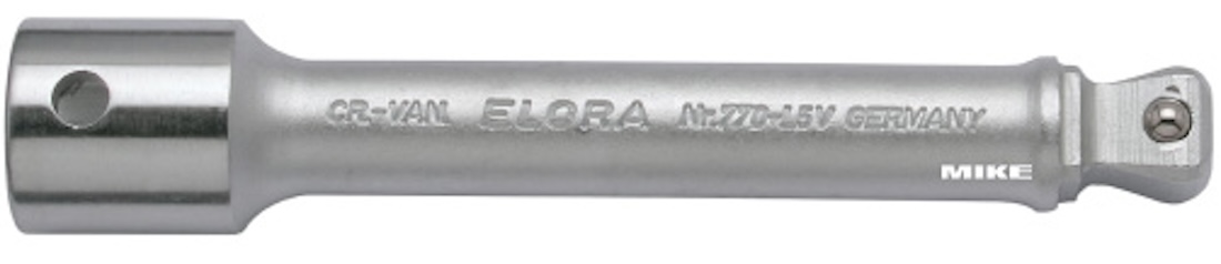 Extension bar ELORA 770-LV with swivelling square driver 1/2 inch