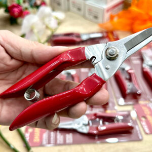A harness hole on the MRC-170 Japanese Micro-Serrated Cutter provides attachment capability to prevent tool loss during tasks.