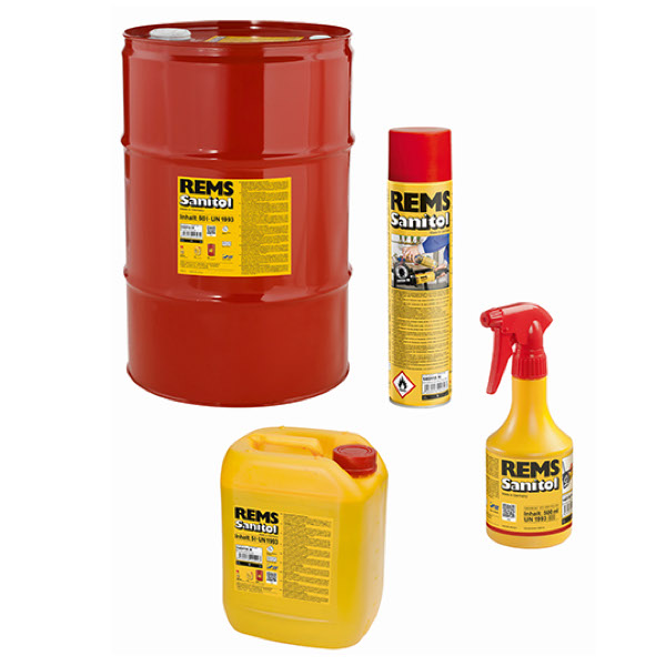 REMS Sanitol Thread-cutting oil, made in Germany