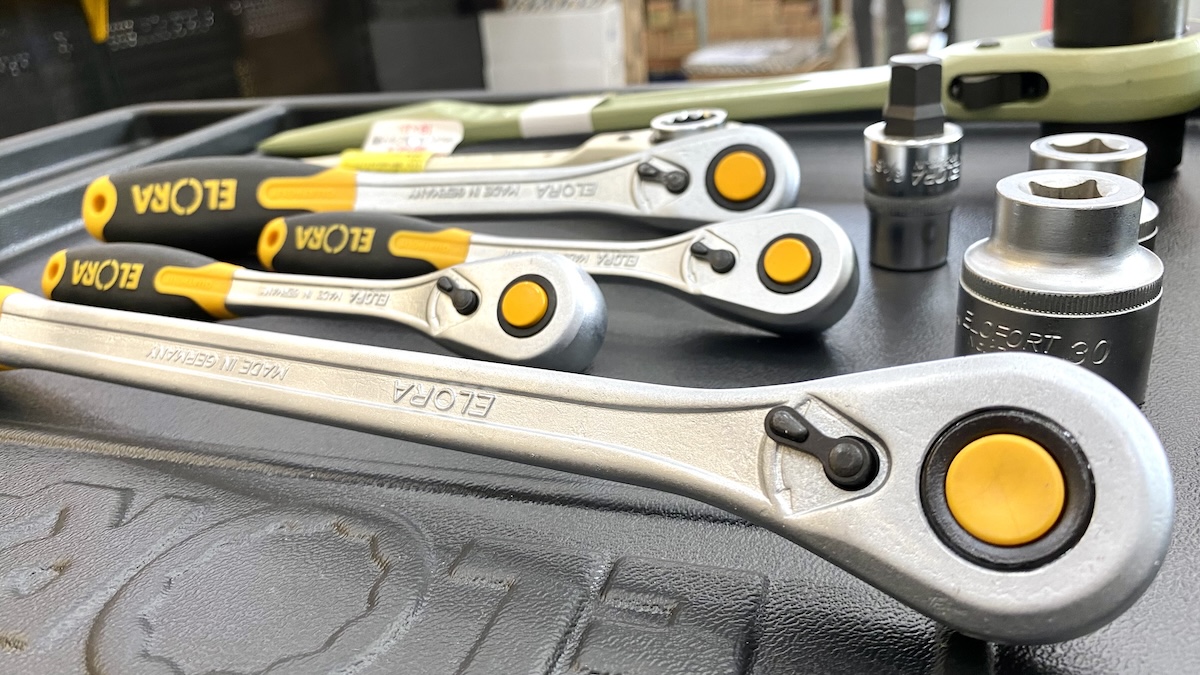 Reversible ratchet ELORA Made in Germany